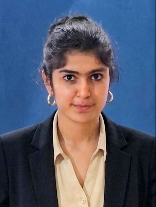 Diya Nathwani, professional portrait in a black blazer